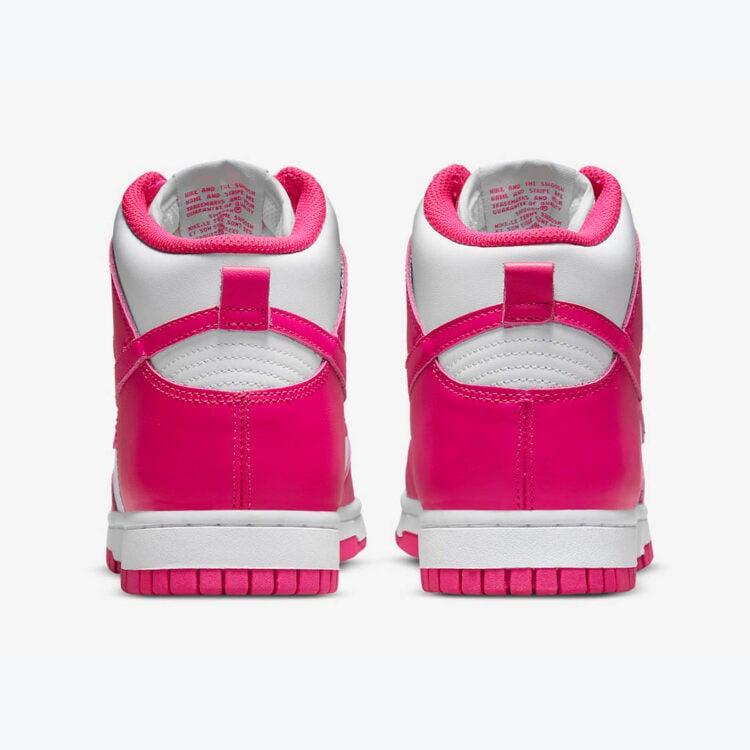 Men's Nike Dunk High Pink Prime Shoes - Image 5
