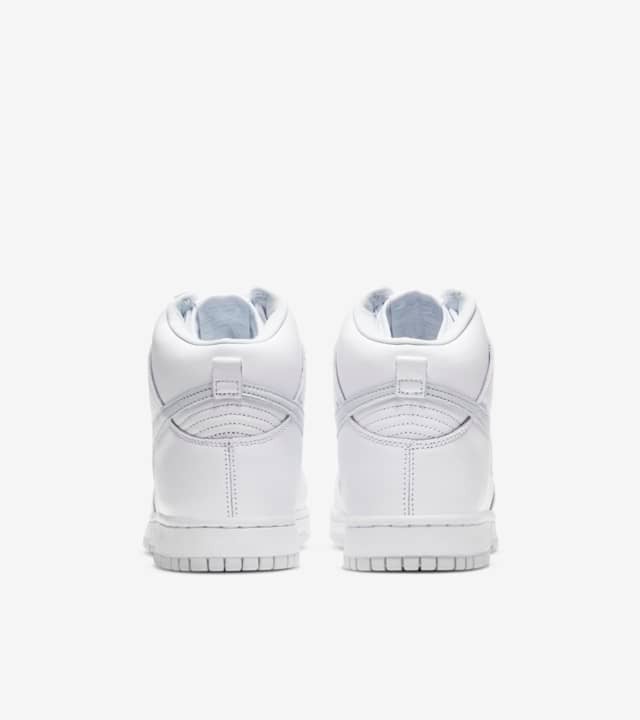 Men's Nike Dunk High Pure Platinum Shoes - Image 5