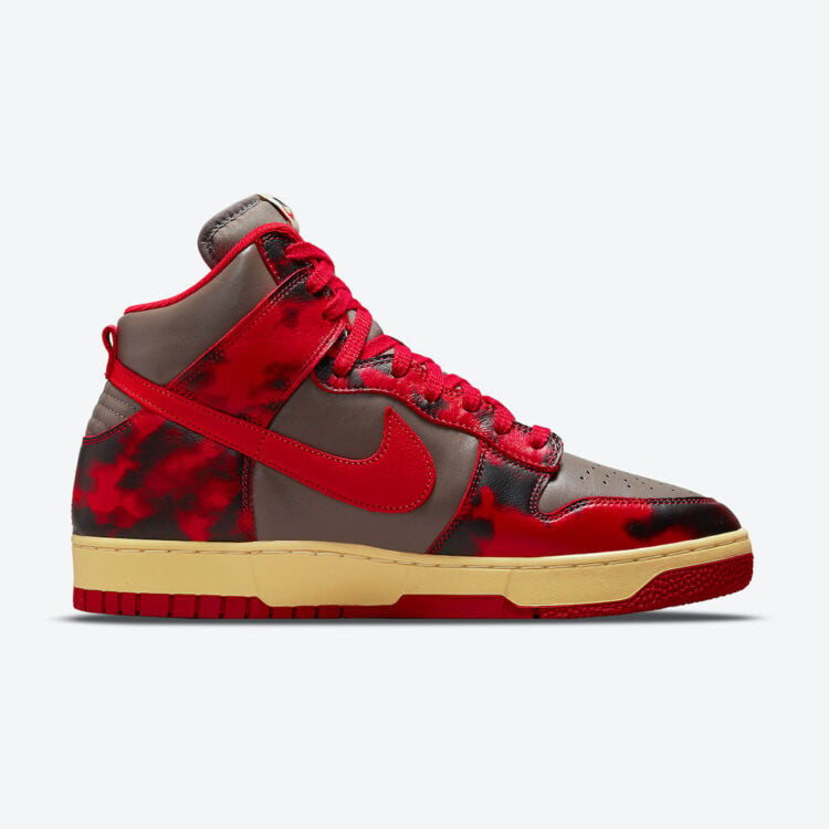 Men's Nike Dunk High Pure Platinum Shoes - Image 2
