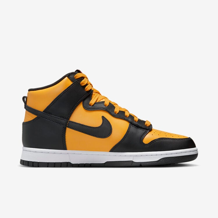 Men's Nike Dunk High Reverse Goldenrod Shoes - Image 2