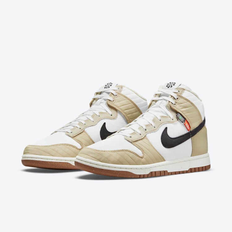 Men's Nike Dunk High Sail Shoes - Image 3