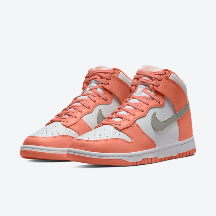 Men's Nike Dunk High Salmon Shoes - Image 3