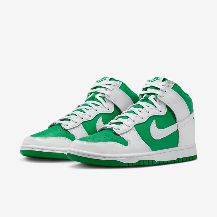 Men's Nike Dunk High Stadium Green Shoes - Image 3