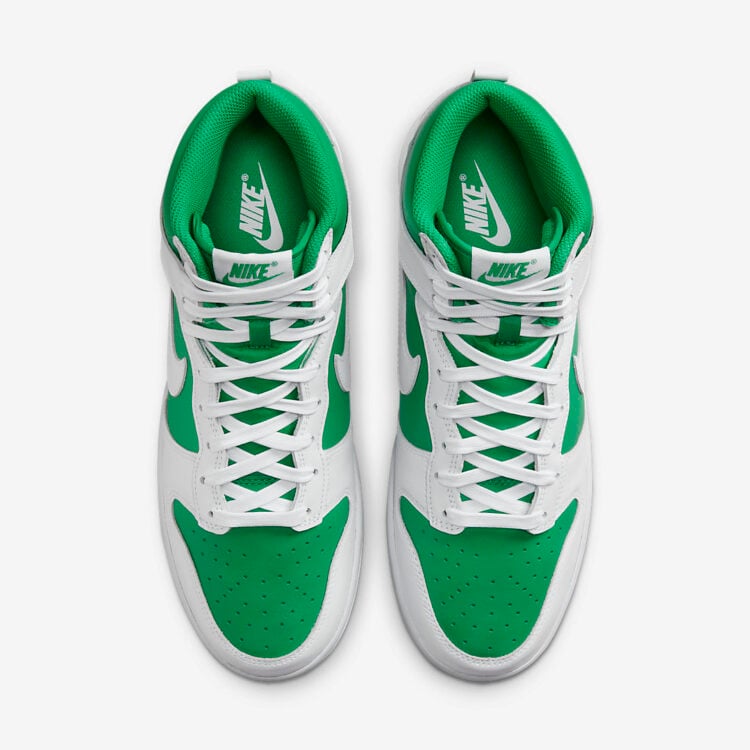 Men's Nike Dunk High Stadium Green Shoes - Image 4