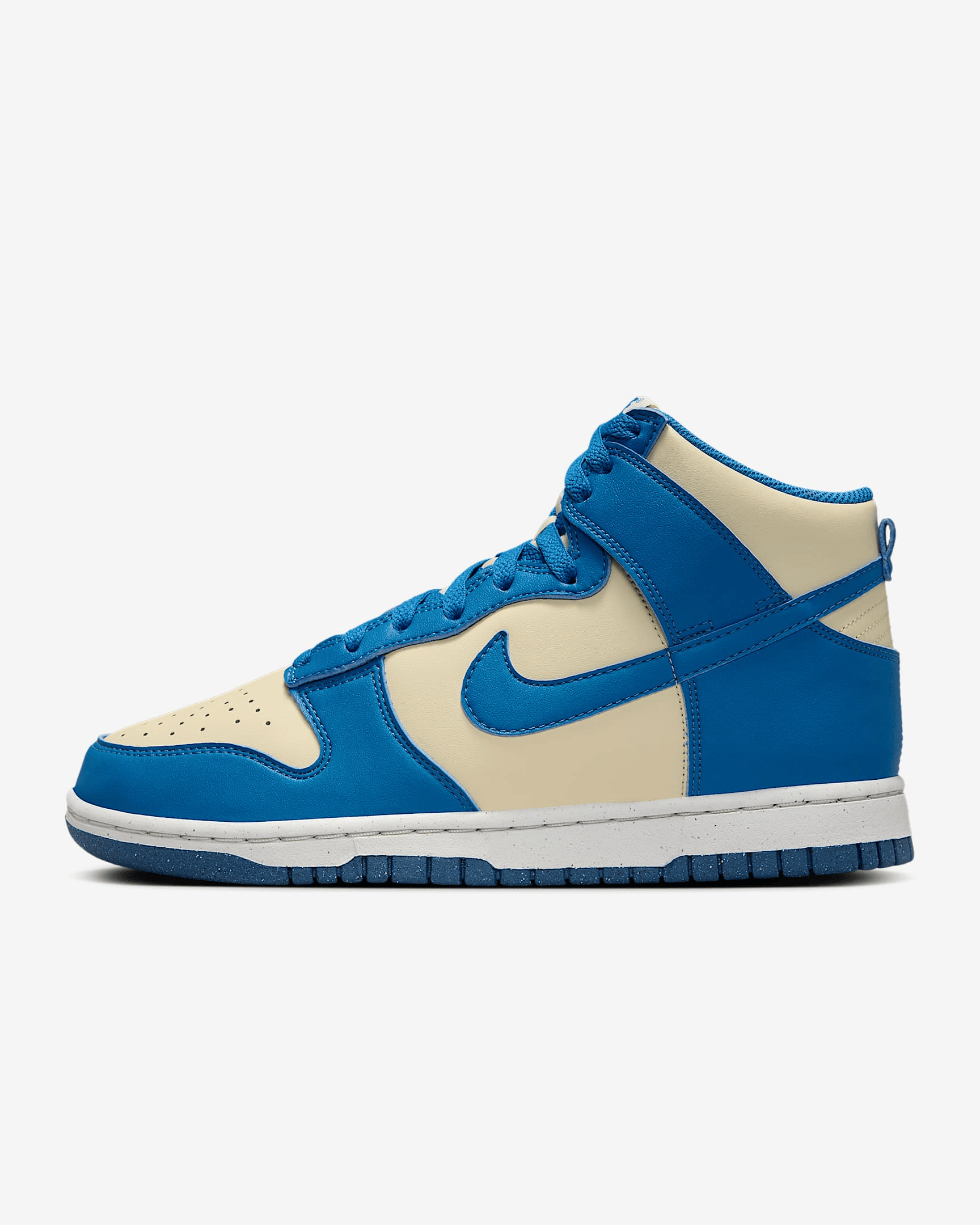 Men's Nike Dunk High Star Blue Shoes