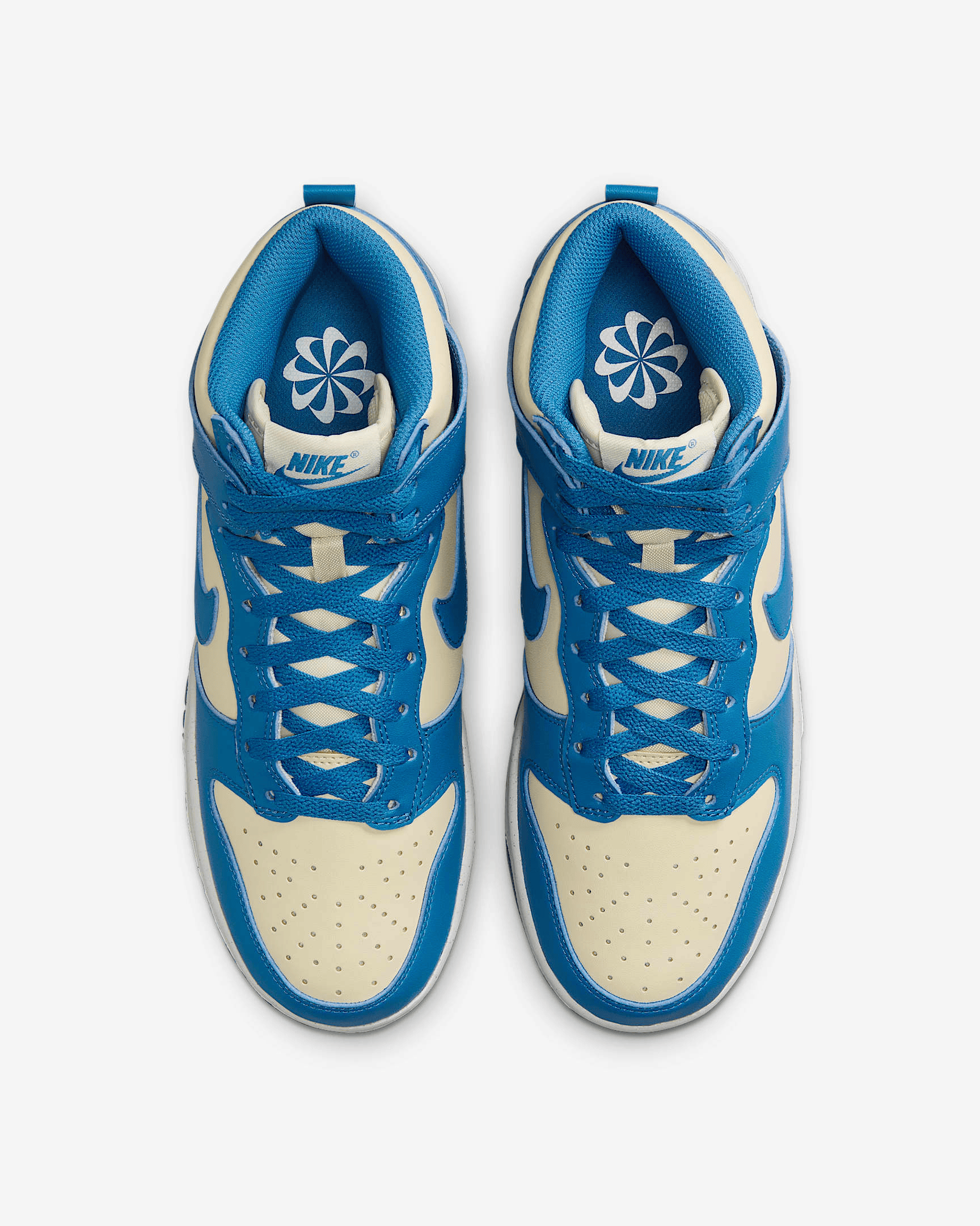 Men's Nike Dunk High Star Blue Shoes - Image 3