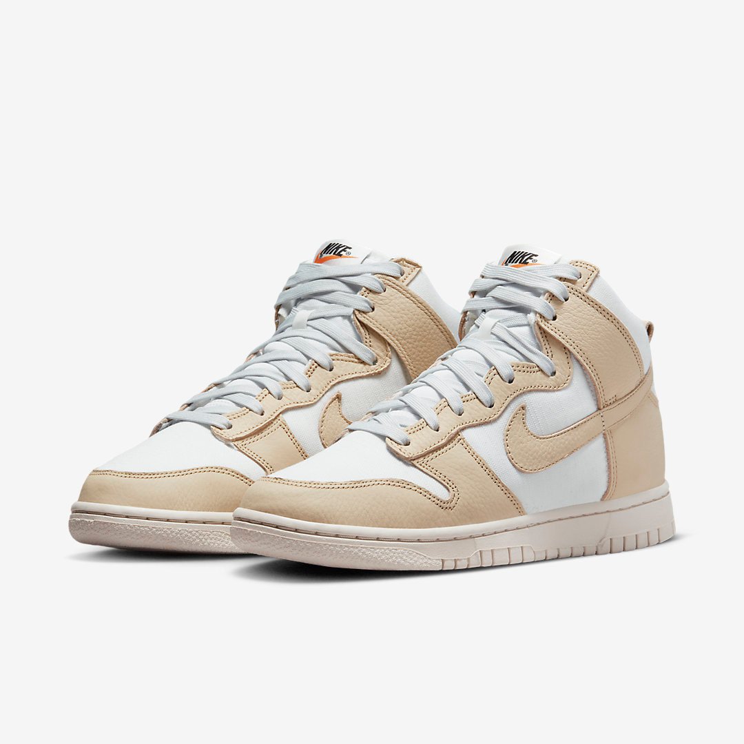 Men's Nike Dunk High Team Gold Shoes - Image 3
