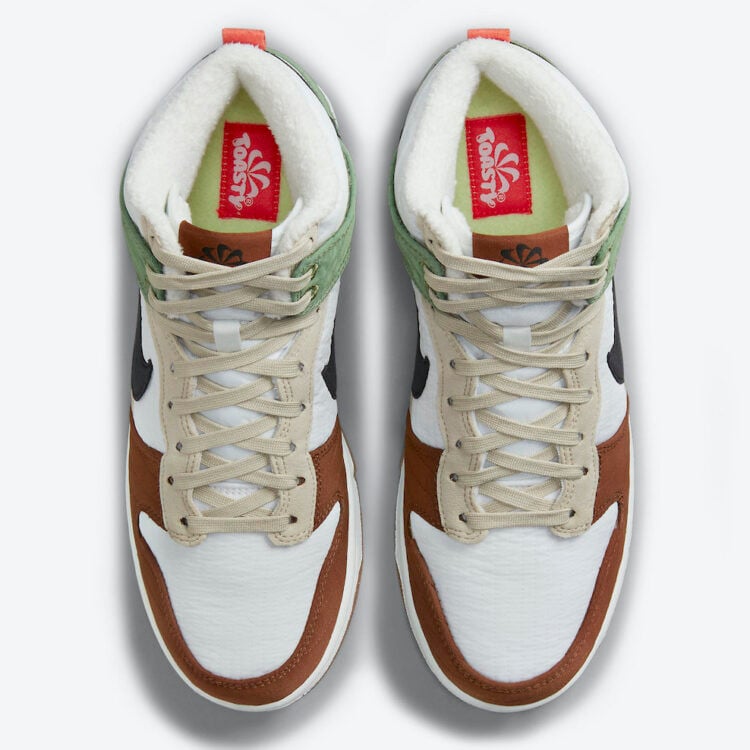 Men's Nike Dunk High Toasty Shoes - Image 4
