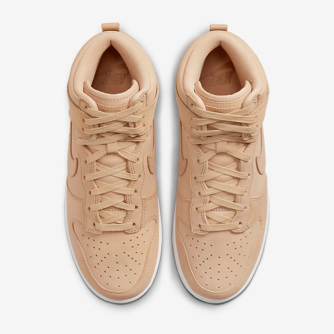 Men's Nike Dunk High Vachetta Tan Shoes - Image 3