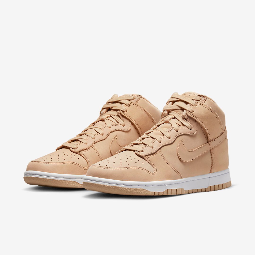 Men's Nike Dunk High Vachetta Tan Shoes - Image 4