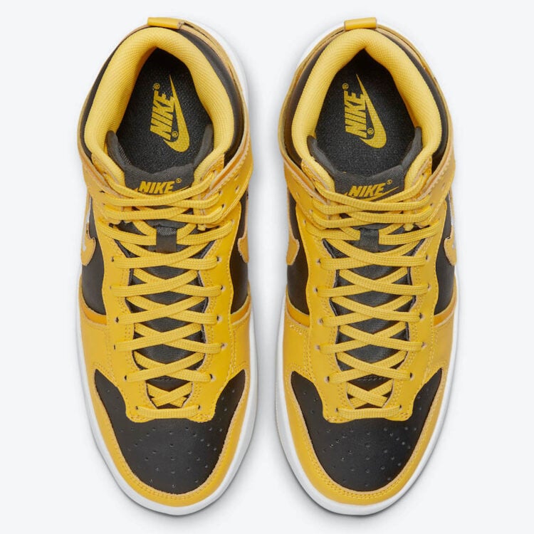 Men's Nike Dunk High Varsity Maize Shoes - Image 4
