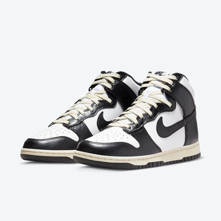 Men's Nike Dunk High Vintage Black Shoes - Image 3
