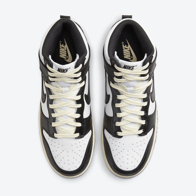 Men's Nike Dunk High Vintage Black Shoes - Image 5