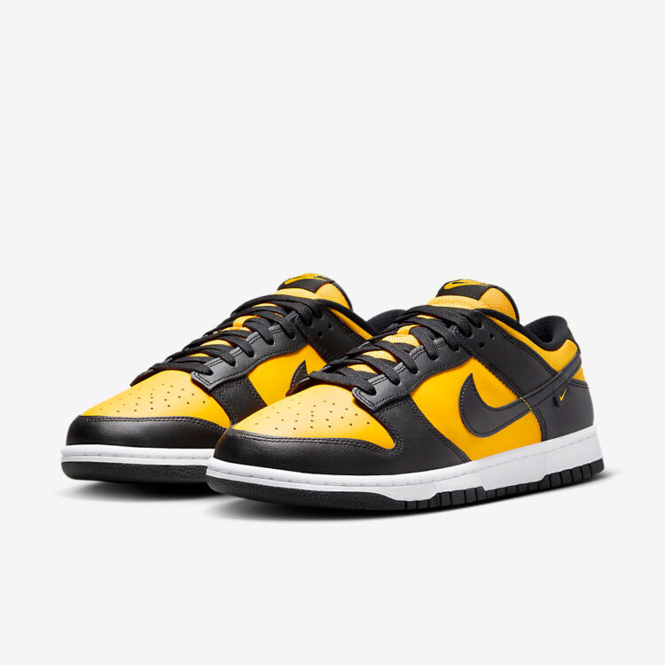 Men's Nike Dunk Low Black University Gold Shoes - Image 3