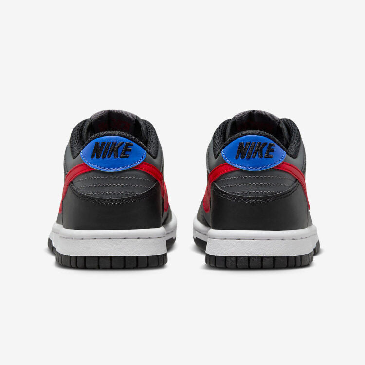 Men's Nike Dunk Low Black University Red Shoes - Image 5