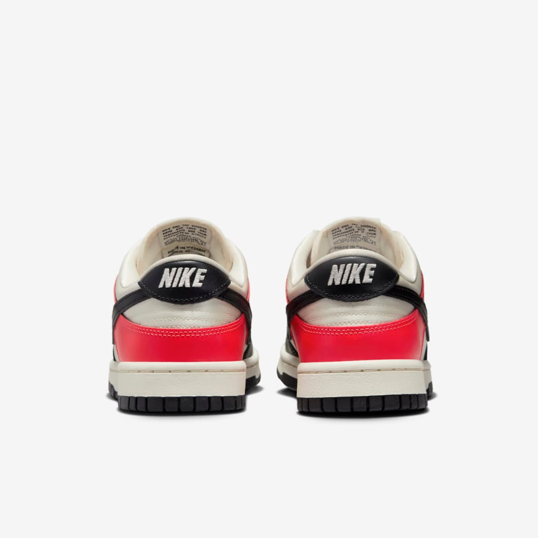 Men's Nike Dunk Low Bright Crimson Shoes - Image 5