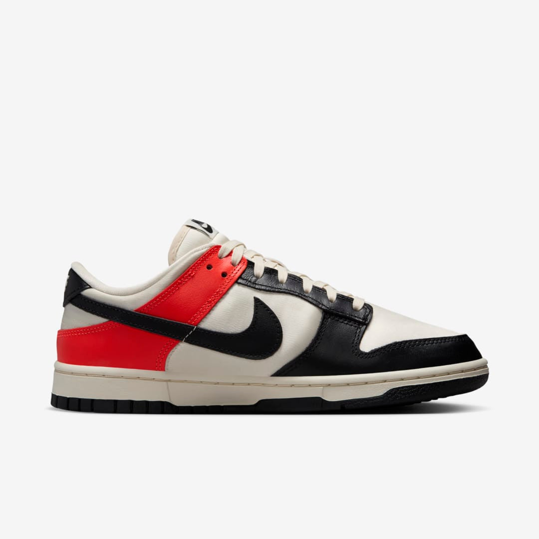 Men's Nike Dunk Low Bright Crimson Shoes - Image 2