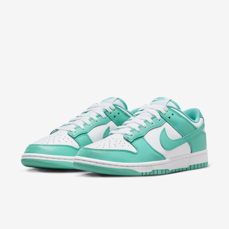 Men's Nike Dunk Low Clear Jade Shoes - Image 3