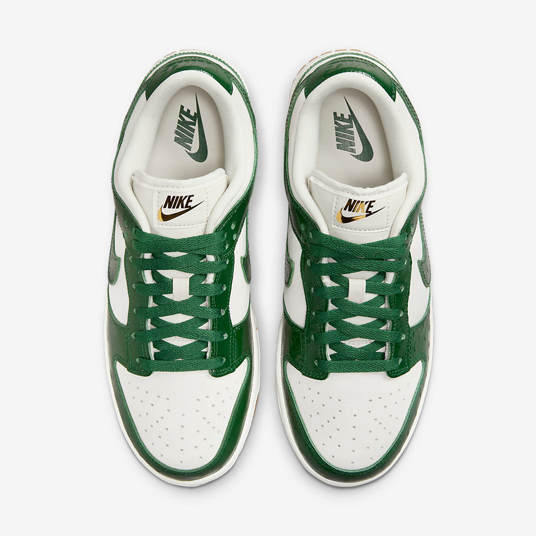 Men's Nike Dunk Low Green Ostrich Shoes - Image 4