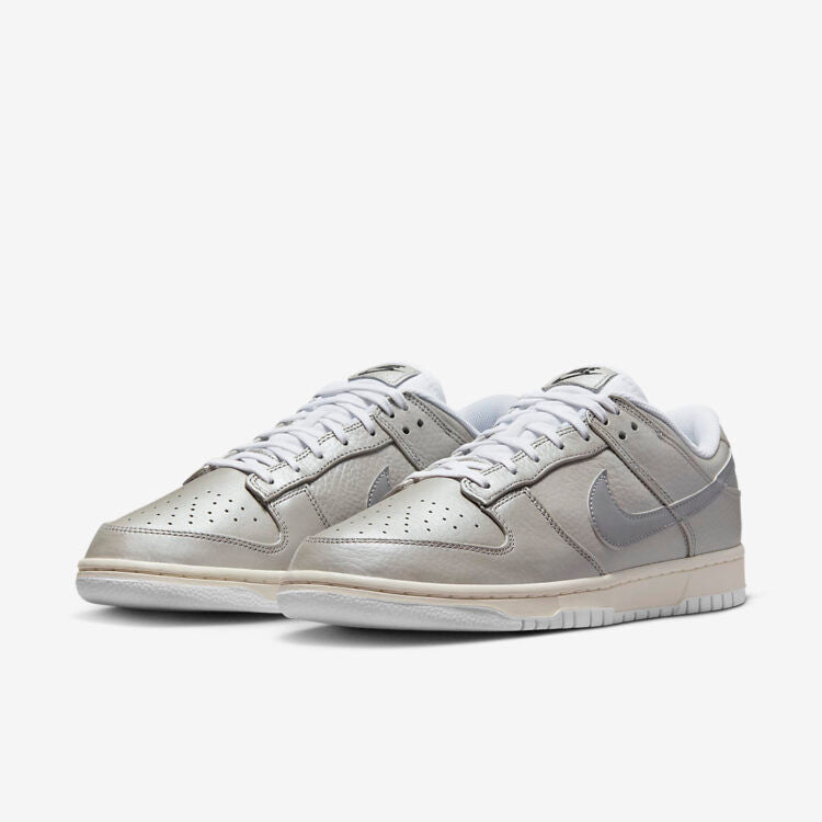 Men's Nike Dunk Low 'Metallic Silver' Shoes - Image 3