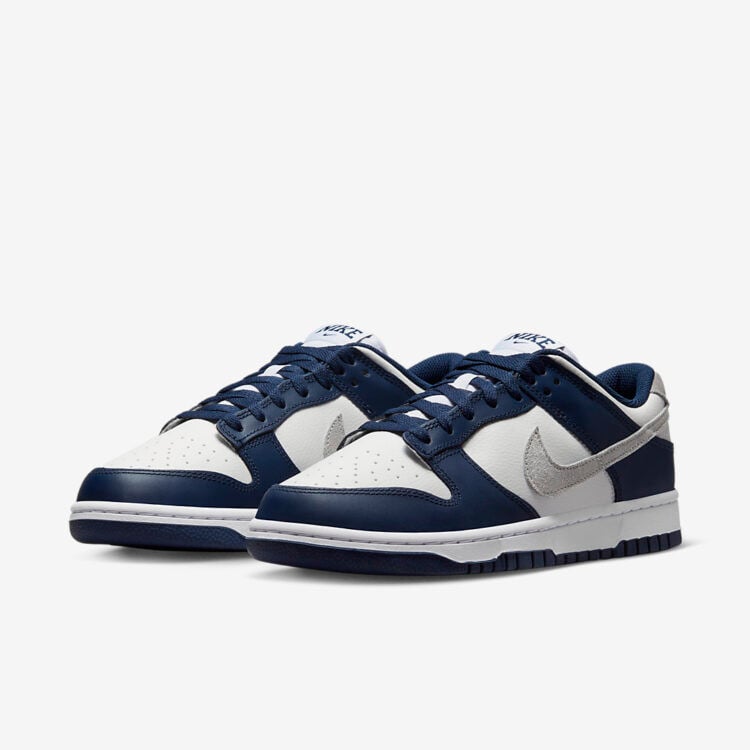 Men's Nike Dunk Low 'Midnight Navy' Shoes - Image 3