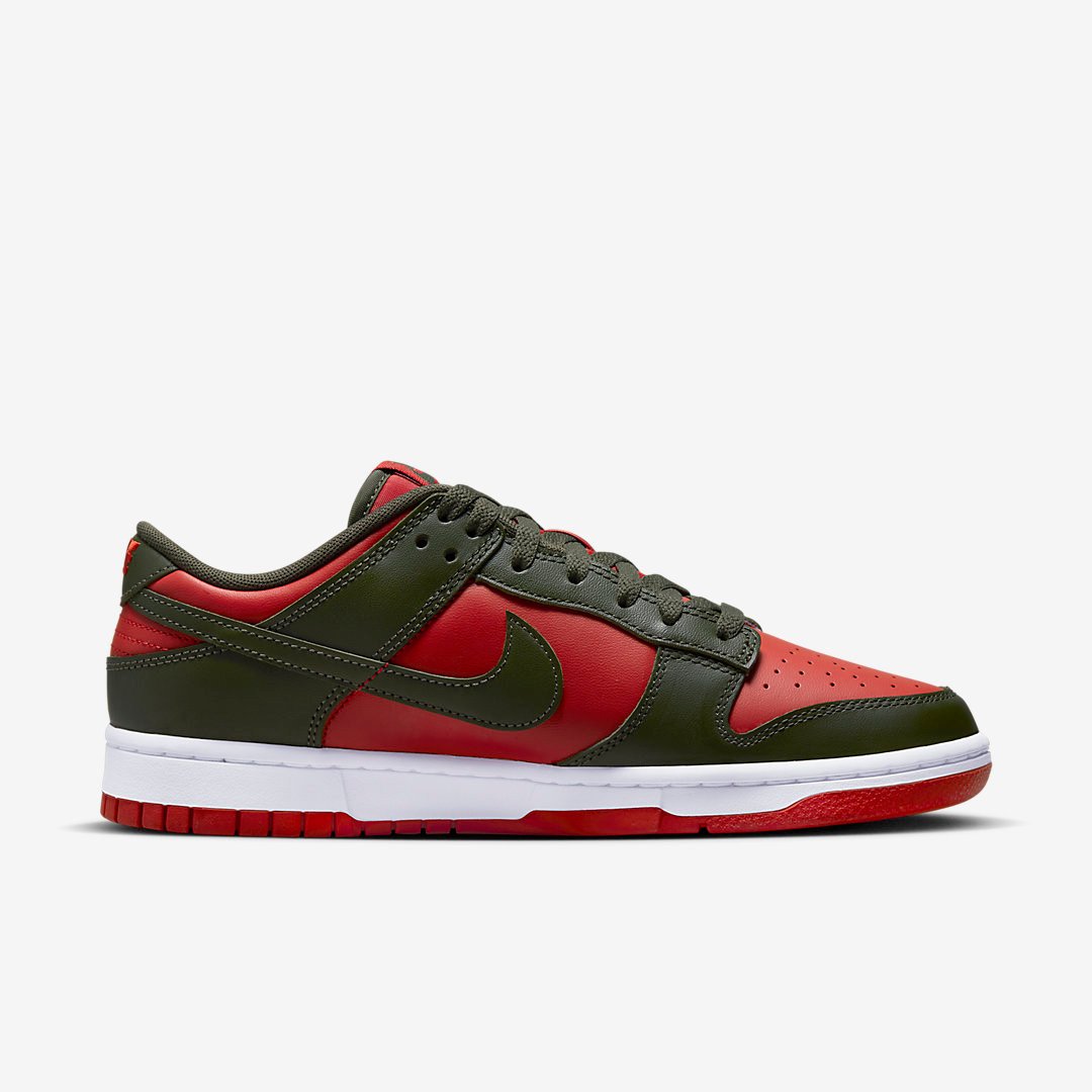 Men's Nike Dunk Low 'Mystic Red' Shoes - Image 2