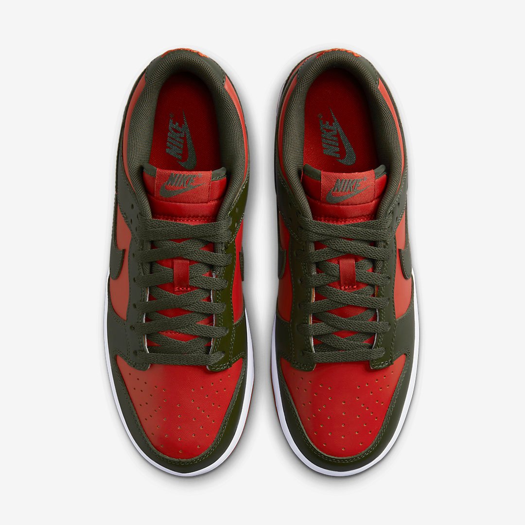 Men's Nike Dunk Low 'Mystic Red' Shoes - Image 4