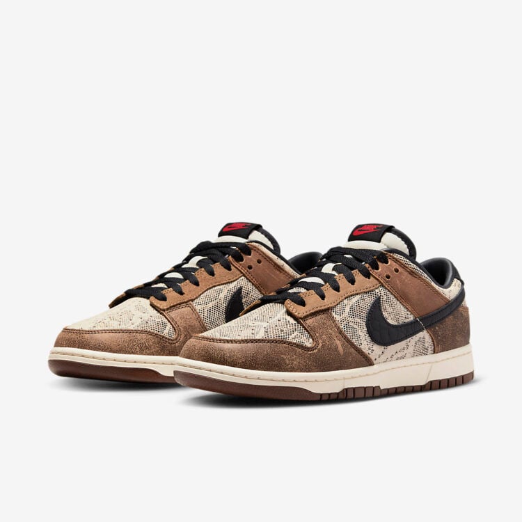 Men's Nike Dunk Low 'Natural Black-Ale' Shoes - Image 3