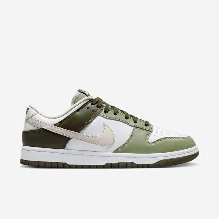 Men's Nike Dunk Low 'Oil Green' Shoes - Image 2