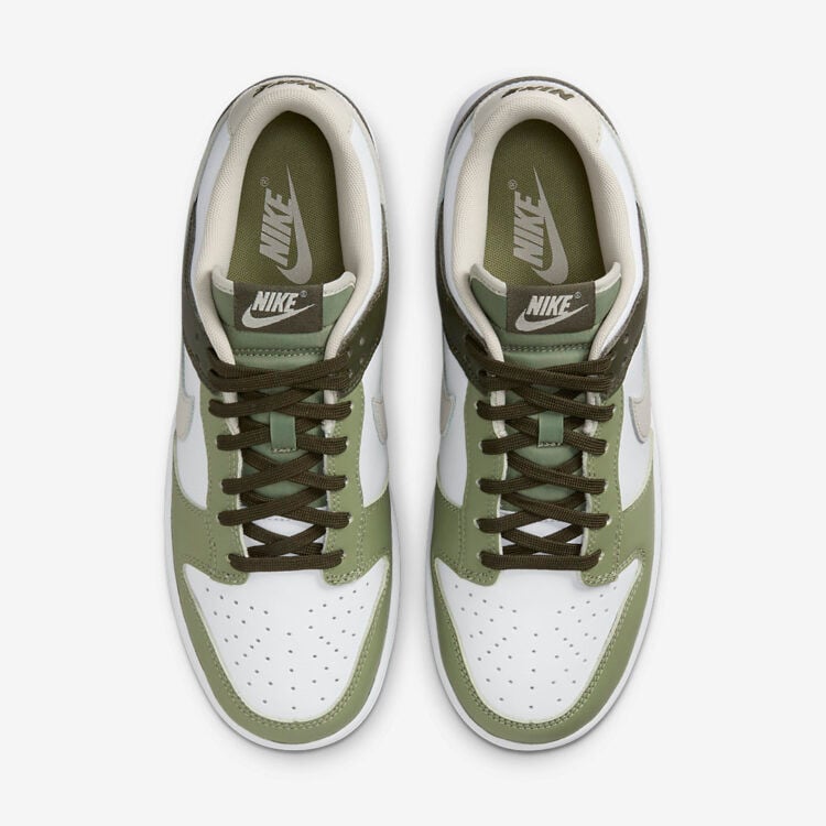 Men's Nike Dunk Low 'Oil Green' Shoes - Image 4