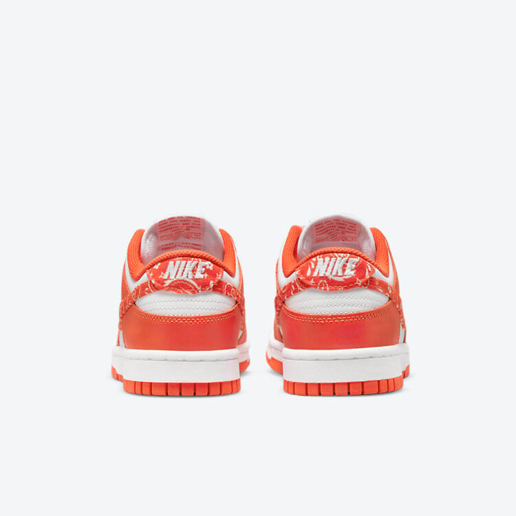 Men's Nike Dunk Low 'Orange Paisley' Shoes - Image 5