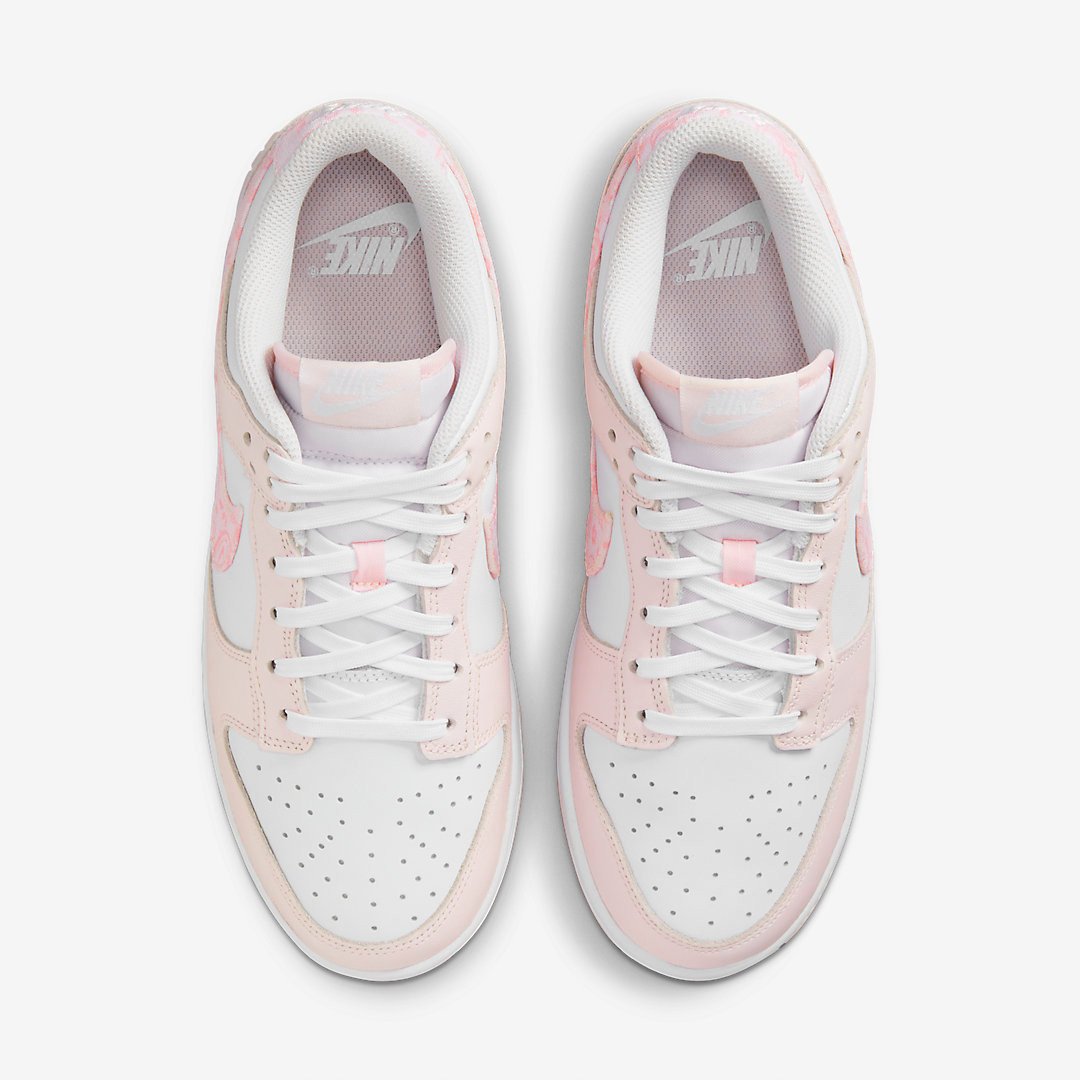 Men's Nike Dunk Low 'Pink Paisley' Shoes - Image 4