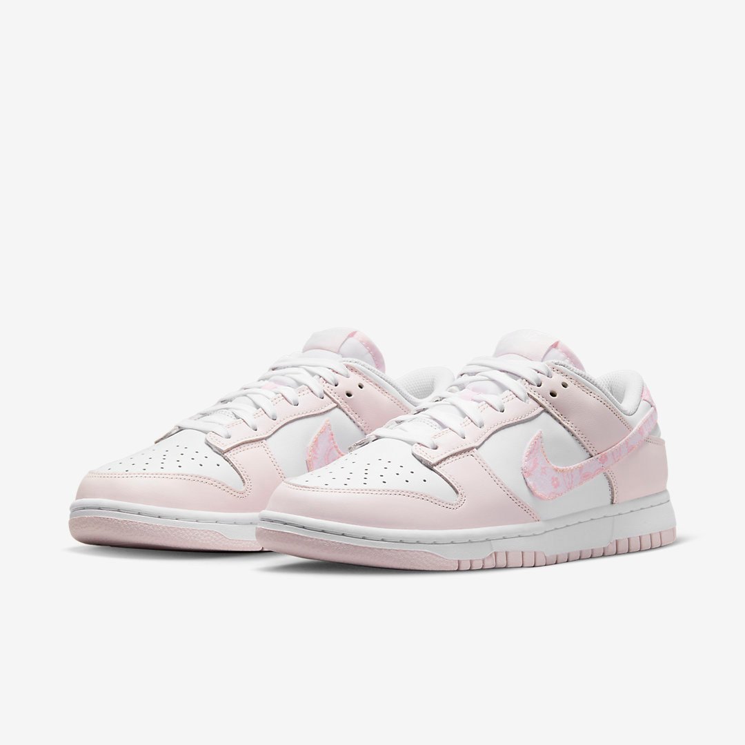 Men's Nike Dunk Low 'Pink Paisley' Shoes - Image 3
