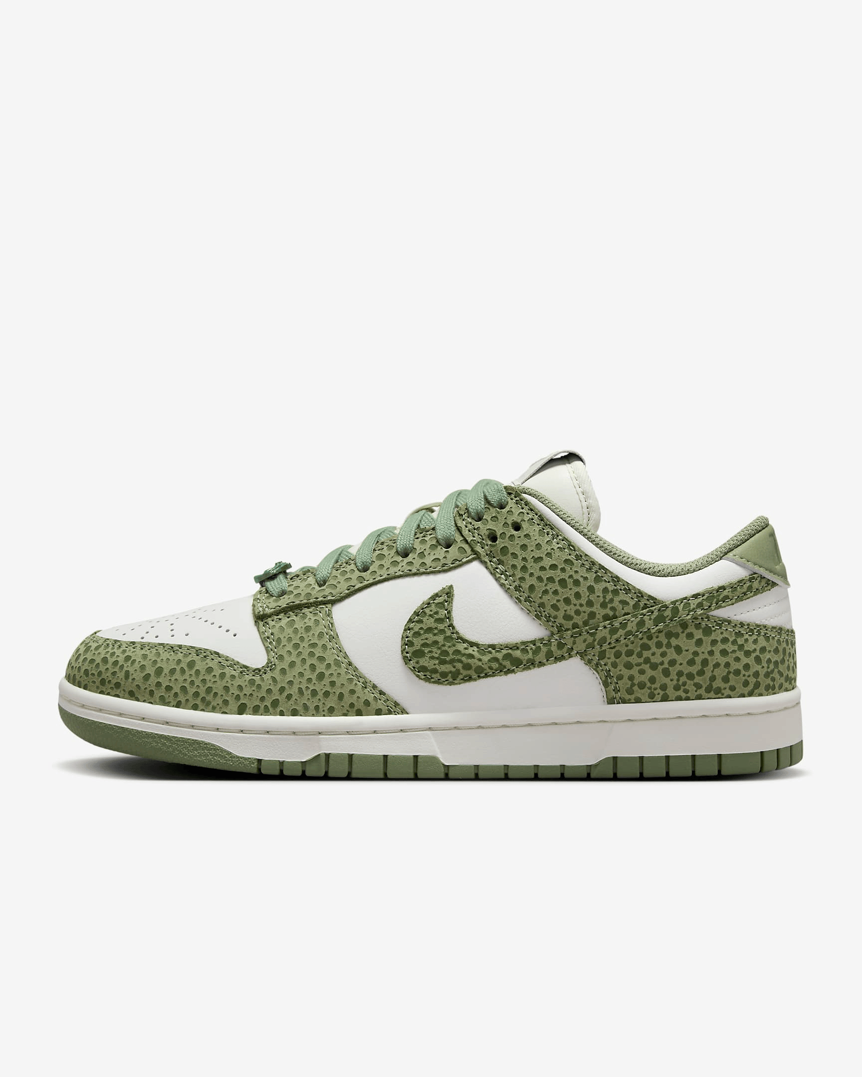 Men's Nike Dunk Low Premium Oil Green Shoes