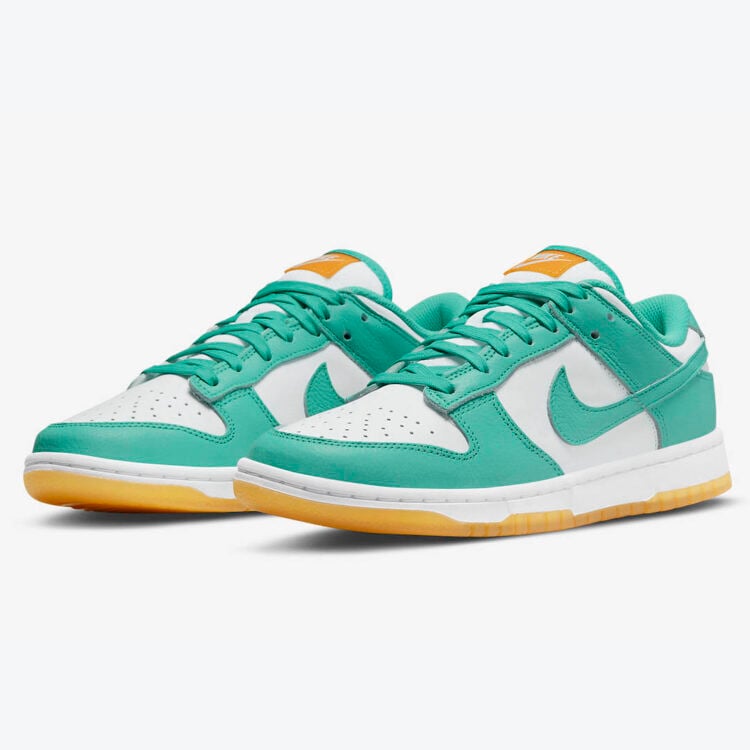 Men's Nike Dunk Low 'Teal Zeal' Shoes - Image 3