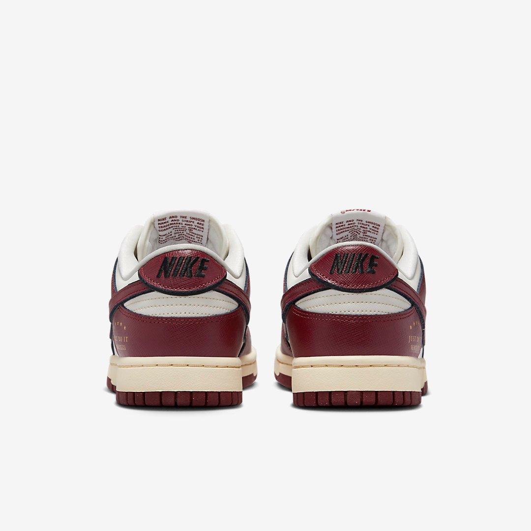 Men's Nike Dunk Low 'Team Red' Shoes - Image 5