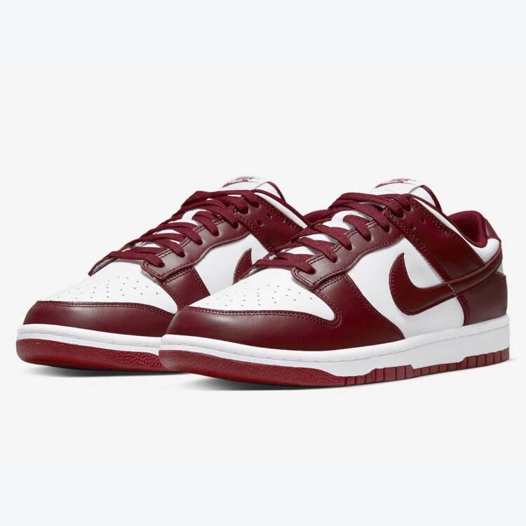 Men's Nike Dunk Low 'Team Red' Shoes - Image 3