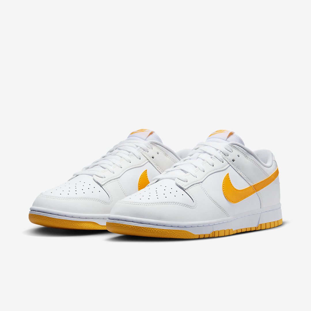 Men's Nike Dunk Low 'University Gold' Shoes - Image 3