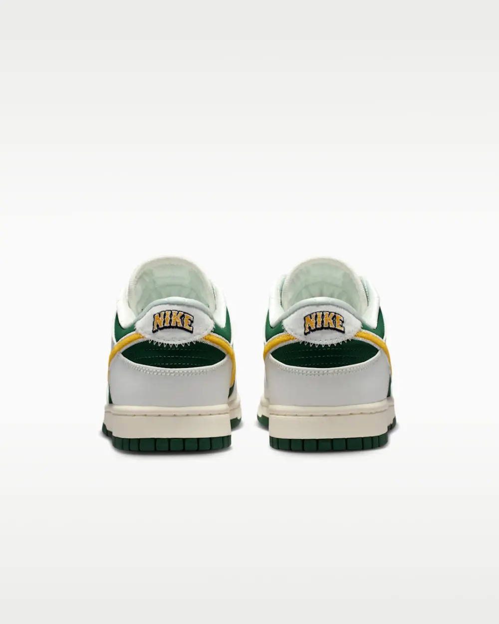 Men's Nike Dunk Low Varsity Jacket Sail Shoes - Image 5