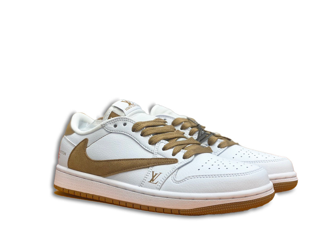 Men's Nike Fragment x TS x Air Jordan 1 Low x Gucci Shoes
