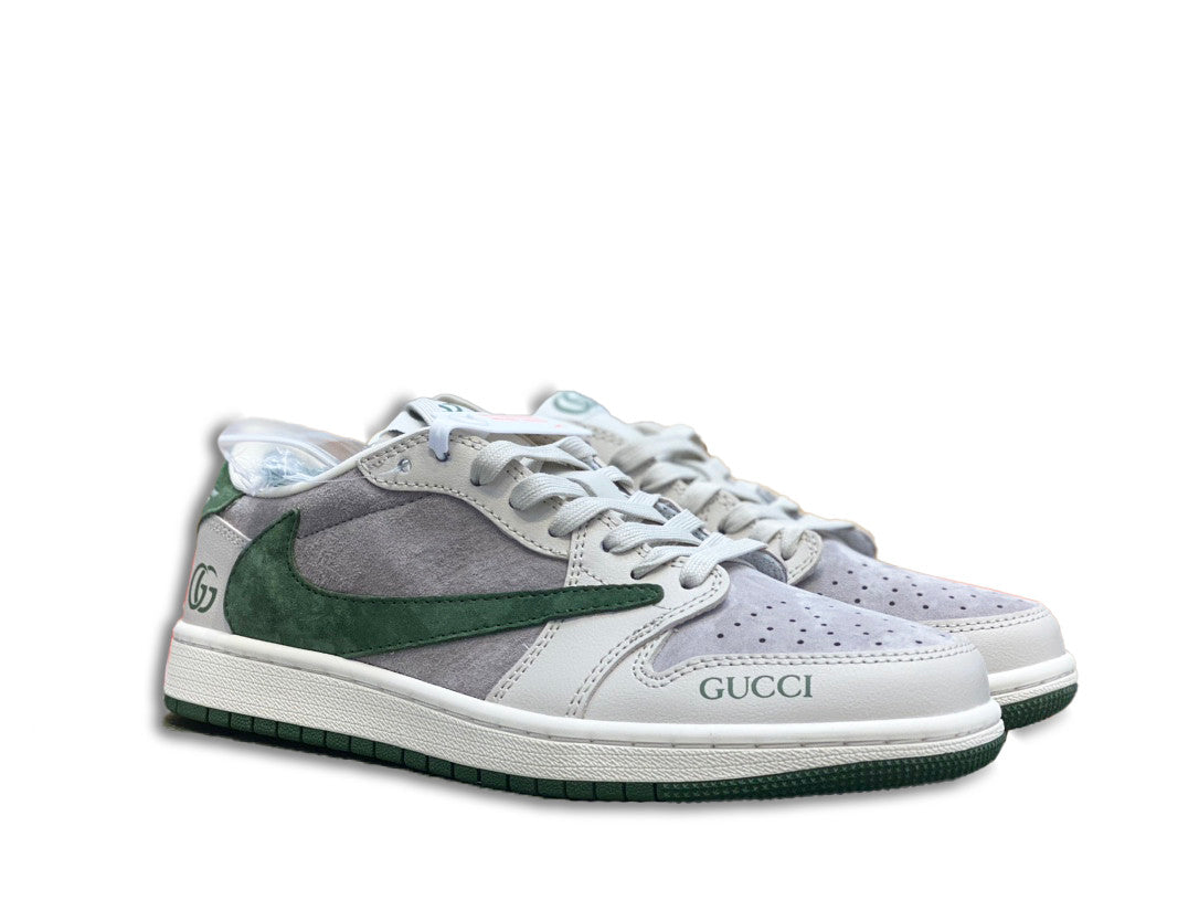 Men's Nike Fragment x TS x Air Jordan 1 Low x Gucci Shoes