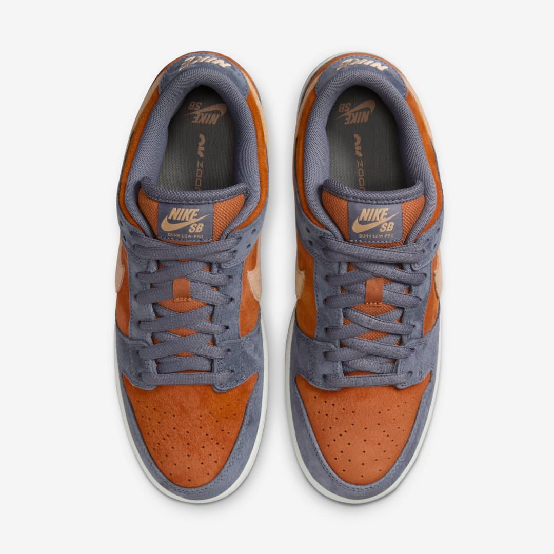Men's Nike SB Dunk Low 'Light Carbon' Shoes - Image 4