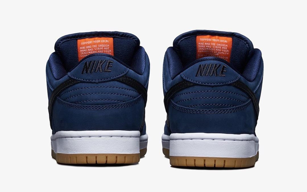 Men's Nike SB Dunk Low 'Midnight Navy' Shoes - Image 5
