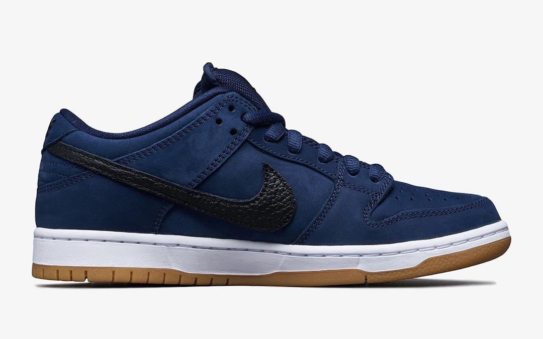 Men's Nike SB Dunk Low 'Midnight Navy' Shoes - Image 2