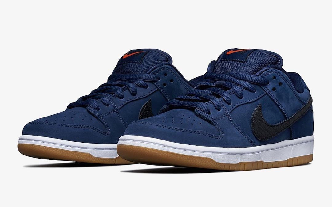 Men's Nike SB Dunk Low 'Midnight Navy' Shoes - Image 3