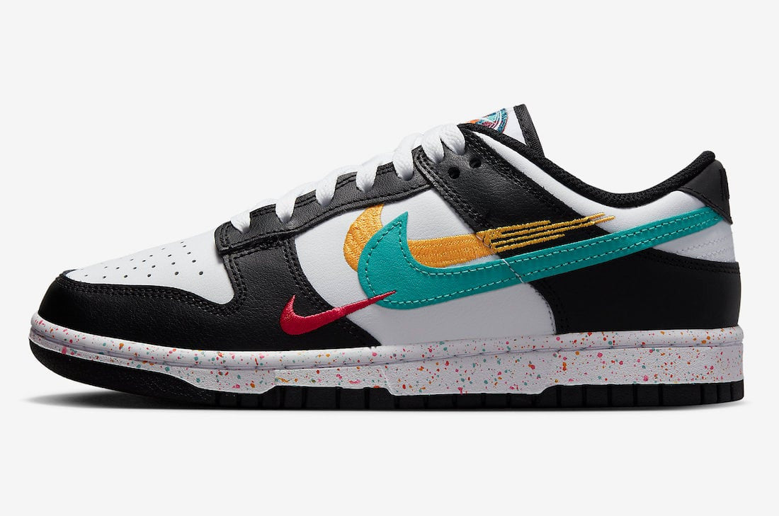 Men's Nike SB Dunk Low Multi-Swoosh ' Lunar New Year' Shoes