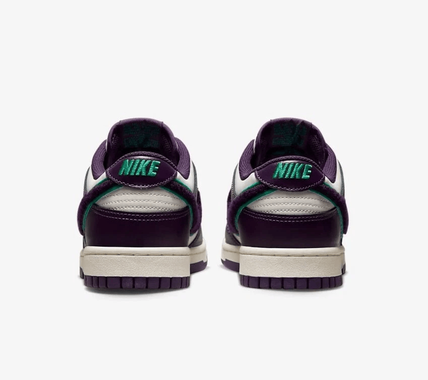Men's Nike SB Dunk Low Swooshes Black Purple Shoes - Image 5