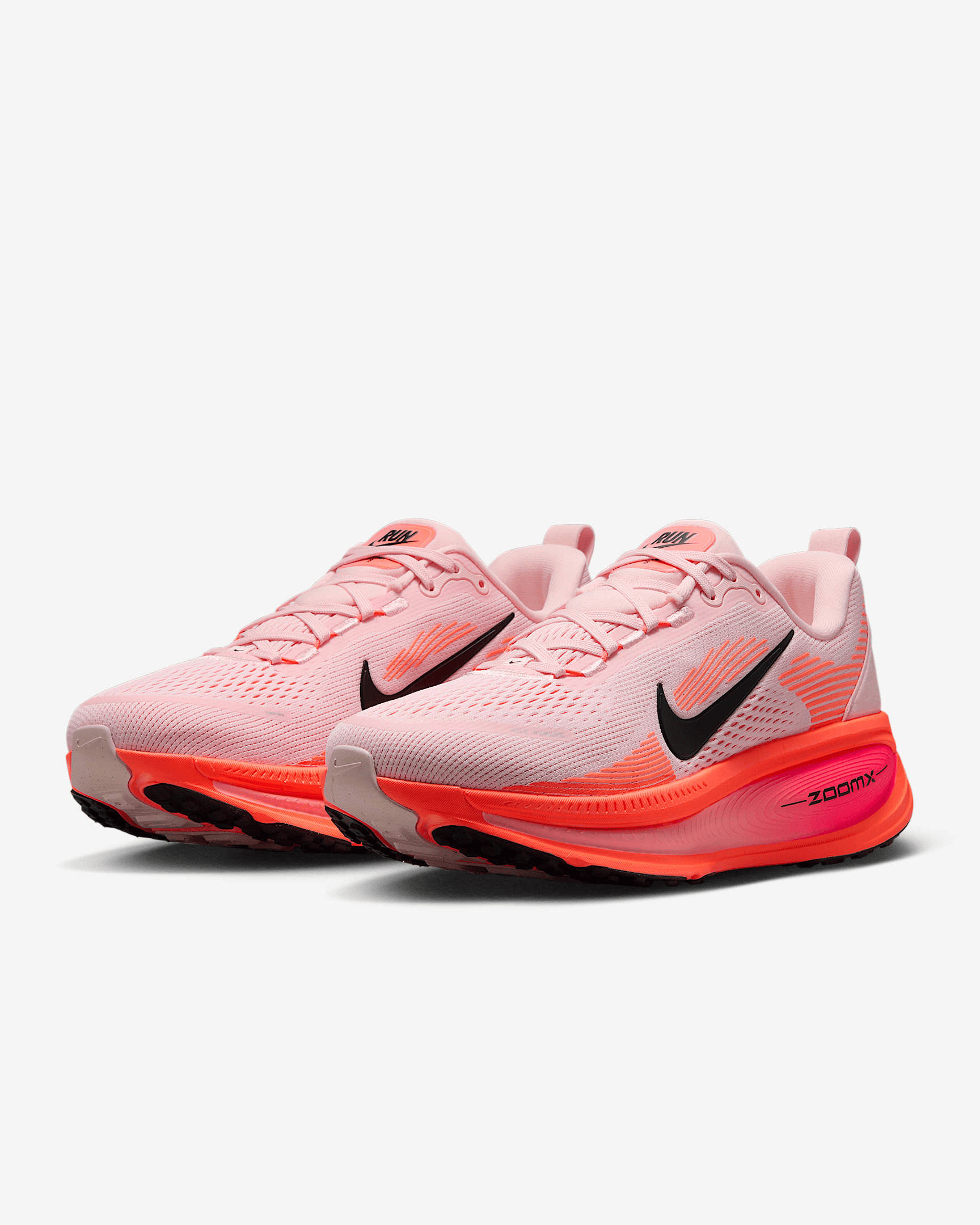 Men's Nike Vomero 18 Bright Crimson Shoes - Image 4