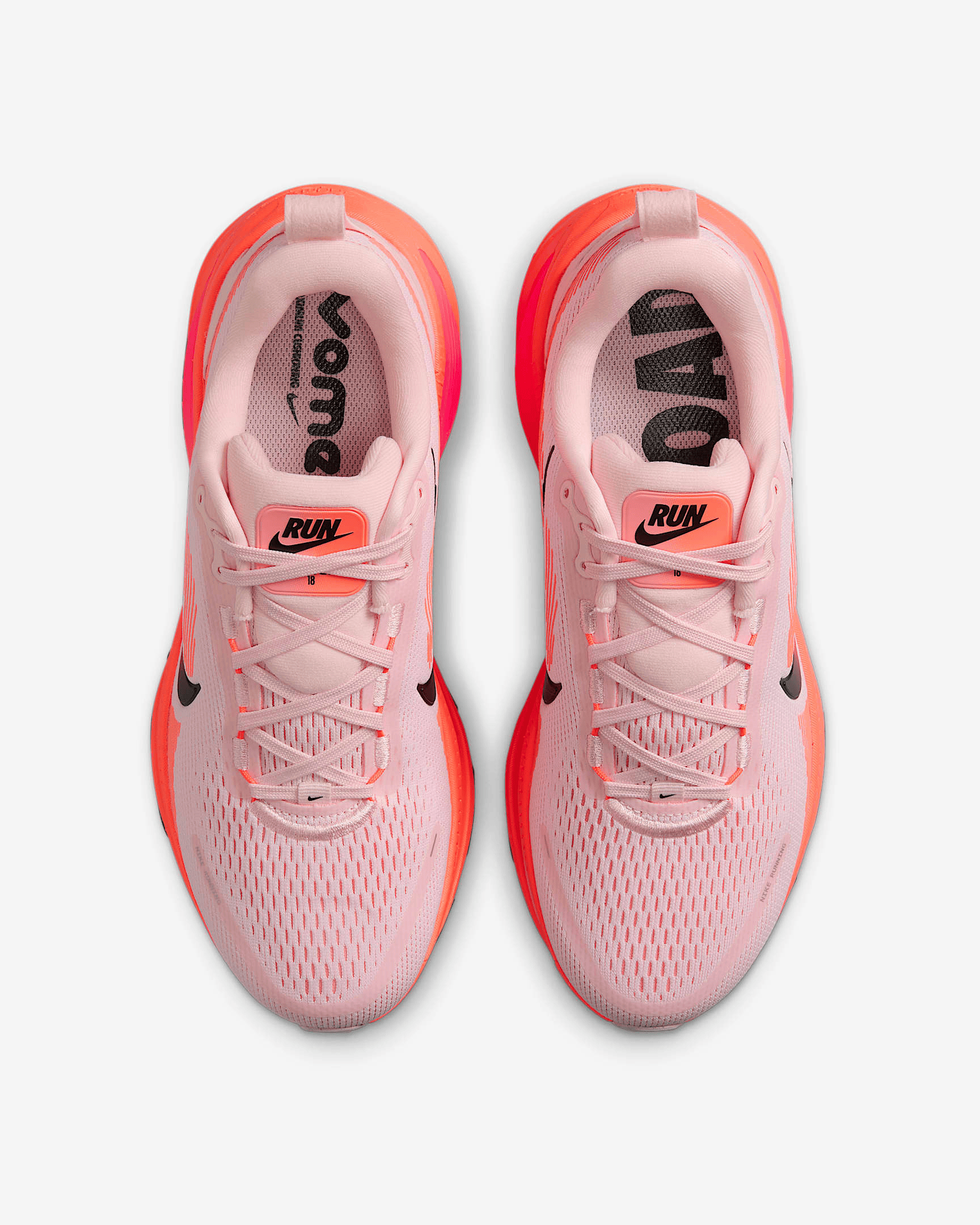 Men's Nike Vomero 18 Bright Crimson Shoes - Image 3