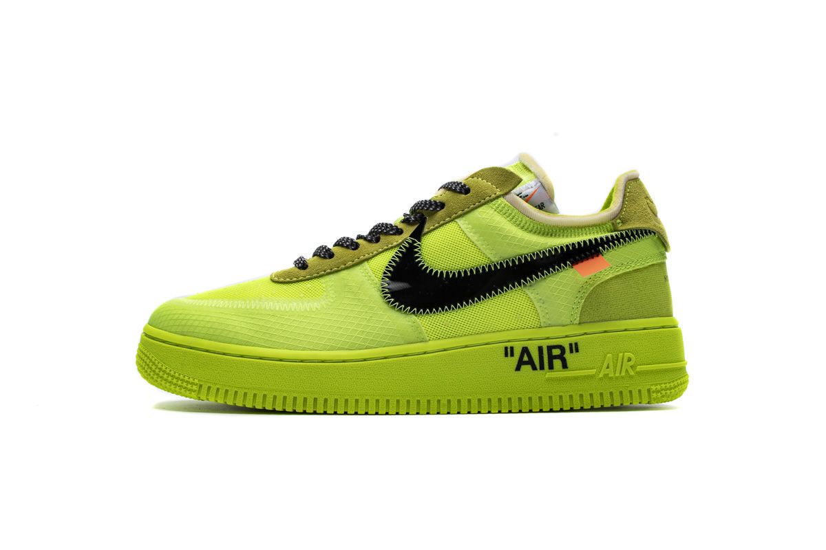 Men's Off White x Air Force 1 Low Volt Shoes